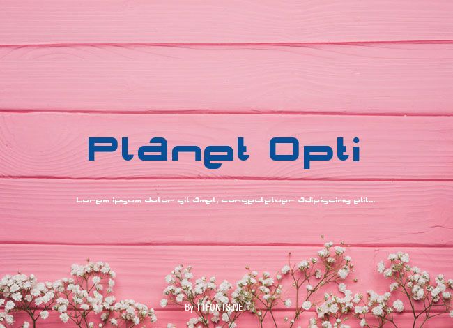 Planet Opti example